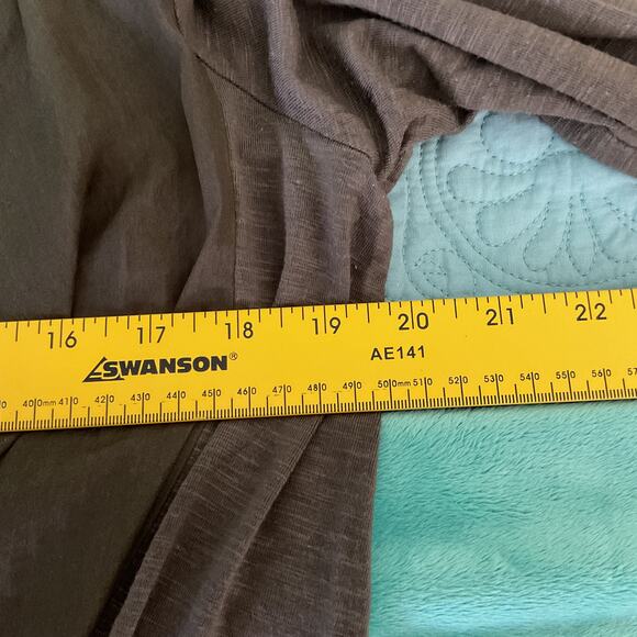 Dolan Left Coast Collection Womens Surplice top Olive Green Fall Fashion XS - Picture 7 of 8